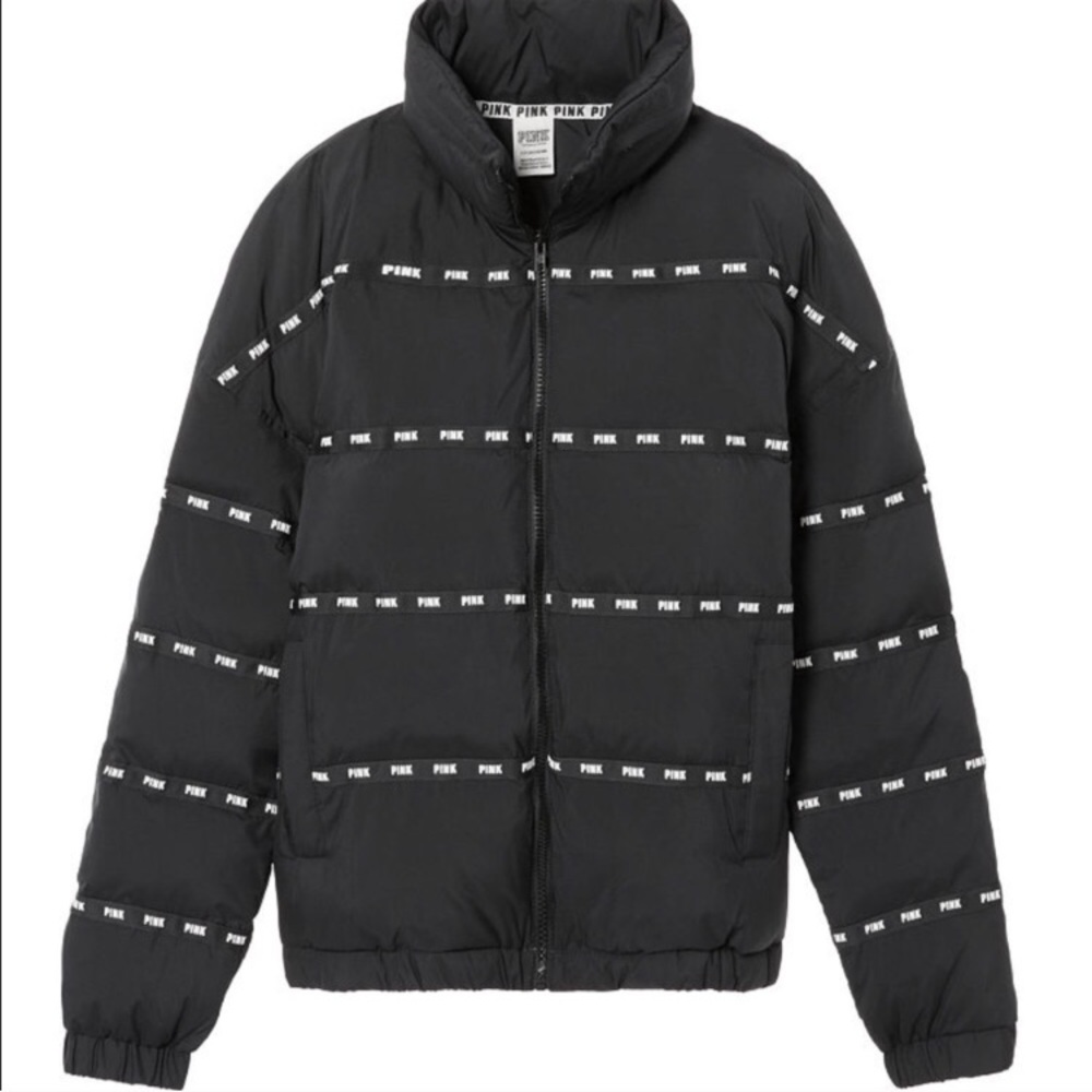 VS Pink Label Puffy Coat new w/Tag
